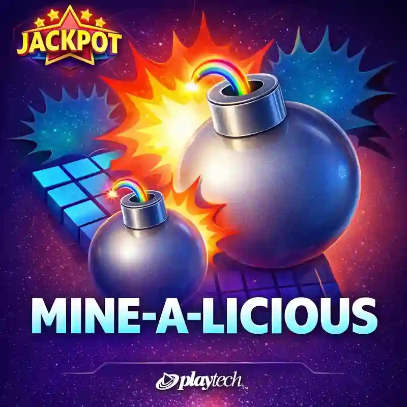 Mine-a-Licious casino game interface